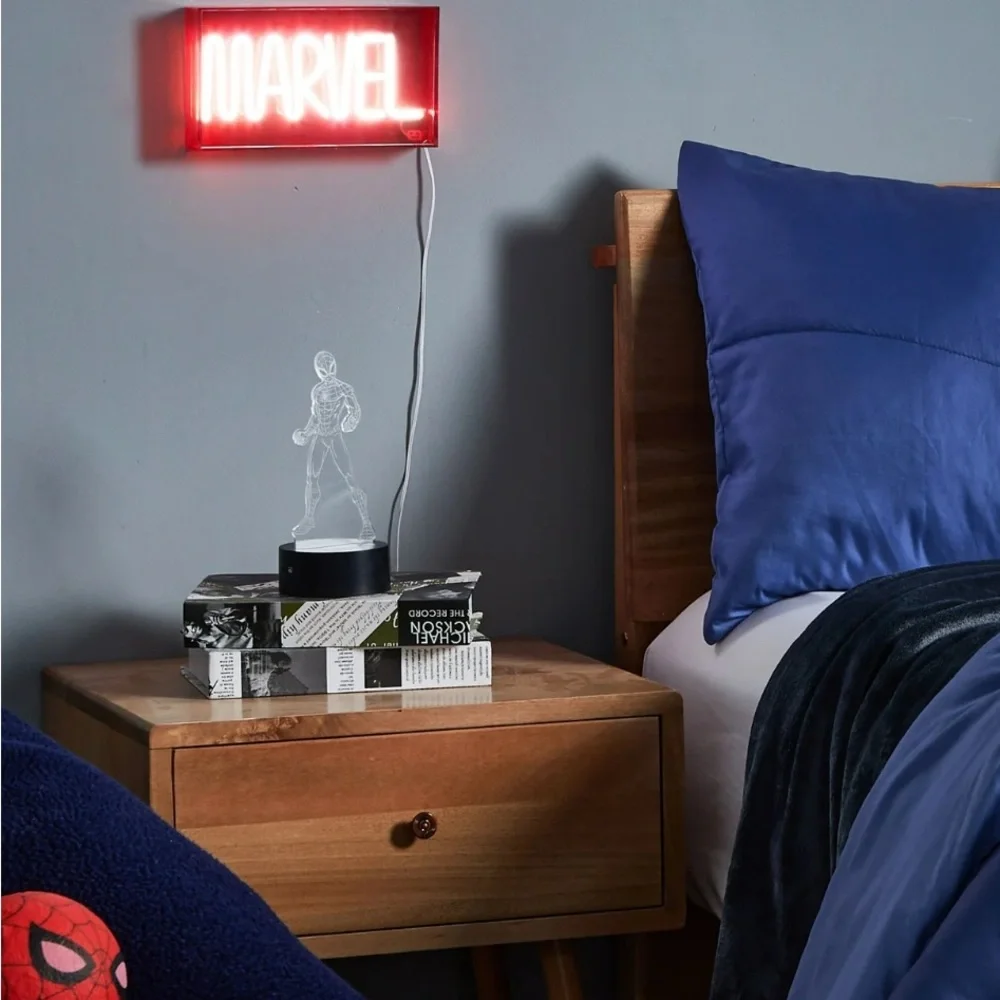 Marvel Red LED Neon Light - Picture 4 of 5